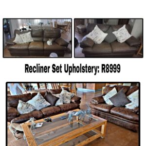 Recliner Set Upholstery